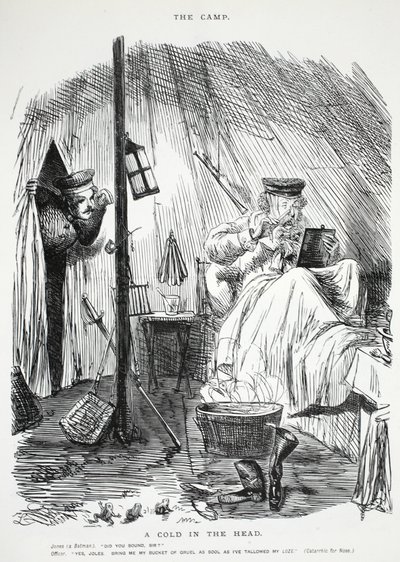 A Cold in the Head by John Leech